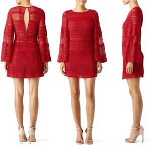 Rebecca Minkoff Red Grin Dress size 2